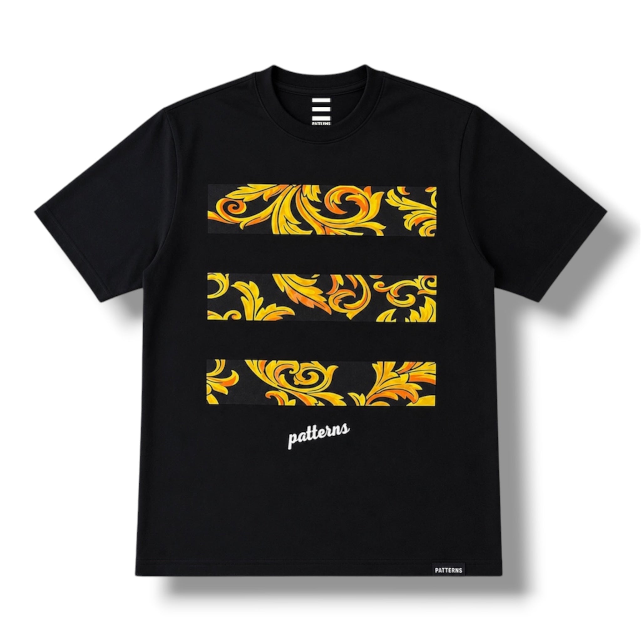 Baroque Patterns Tee (Black)