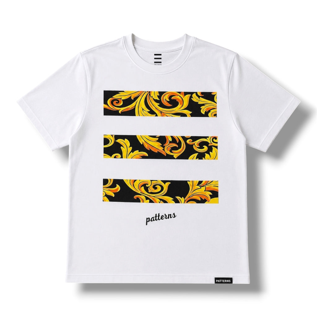 Baroque Patterns Tee (White)