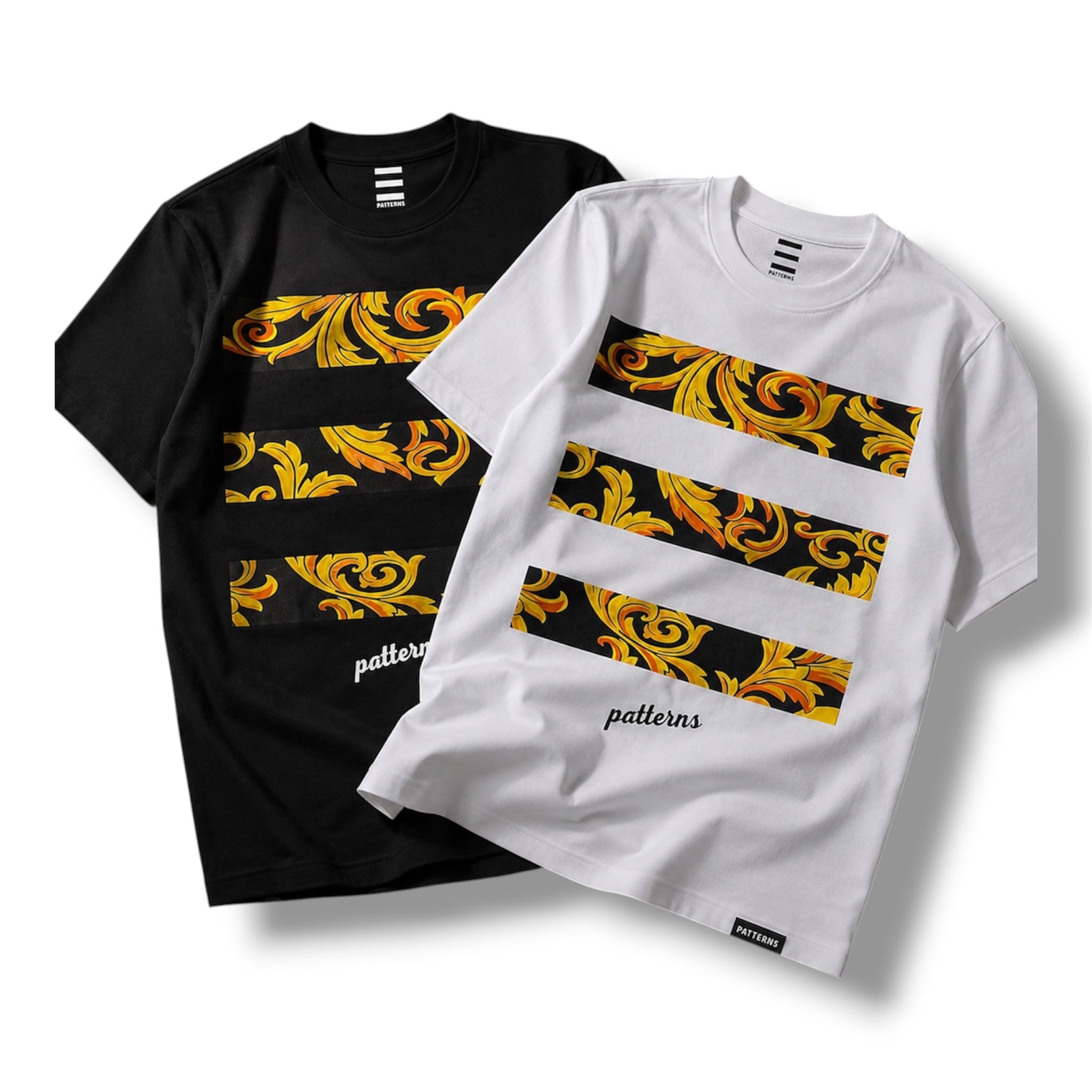 Baroque Patterns Tee (Black)