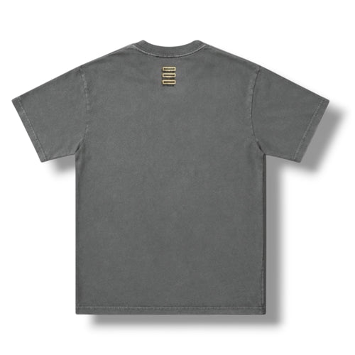 Old Gold Patterns Logo Tee (Cement)