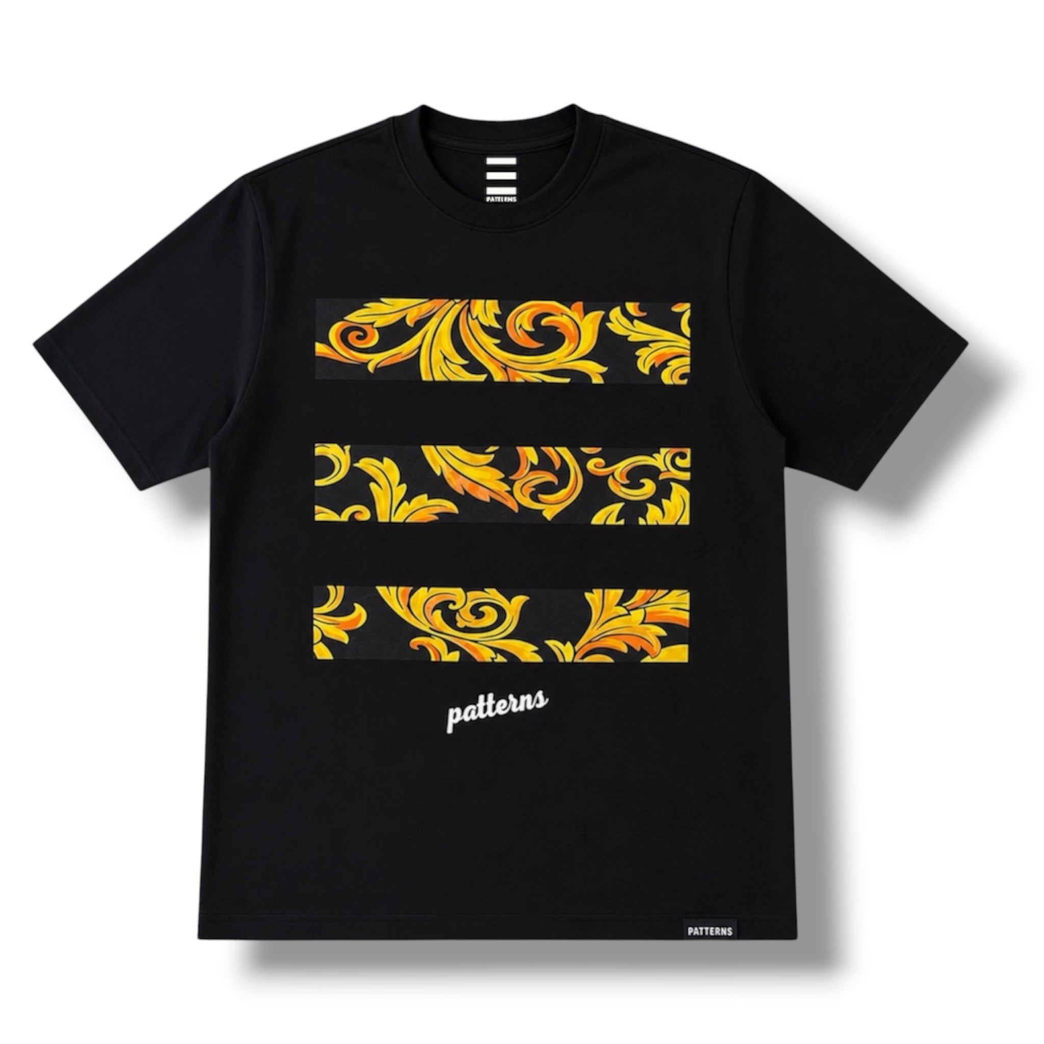 Baroque Patterns Tee (Black)